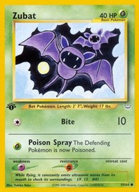 Zubat 59/64 · 1st Edition