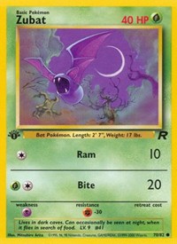 Zubat 70/82 · 1st Edition