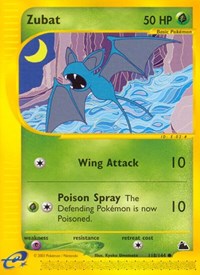 Zubat 118/144 · Reverse Holo
