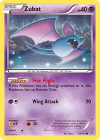 Zubat 53/135 · Reverse Holo
