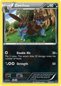 Zweilous 78/101 · Reverse Holo