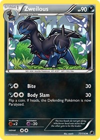 Zweilous 77/116 · Reverse Holo