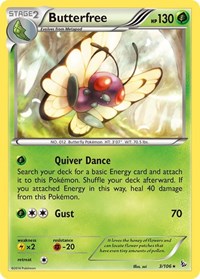 Butterfree 3/106 · Reverse Holo