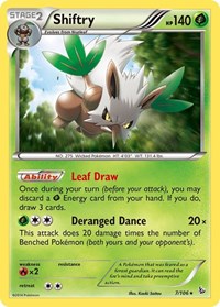Shiftry 7/106 · Reverse Holo