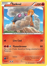 Torkoal 16/106 · Reverse Holo