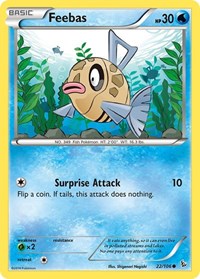 Feebas 22/106 · Reverse Holo