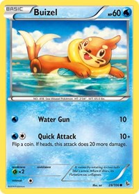 Buizel 28/106 · Reverse Holo