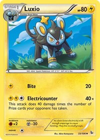 Luxio 33/106 · Reverse Holo