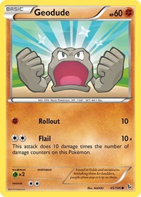 Geodude 45/106 · Reverse Holo