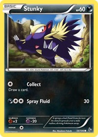 Stunky 54/106 · Reverse Holo