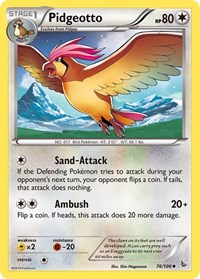Pidgeotto 76/106 · Reverse Holo