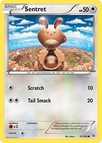 Sentret 81/106 · Reverse Holo