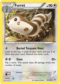 Furret 82/106 · Reverse Holo