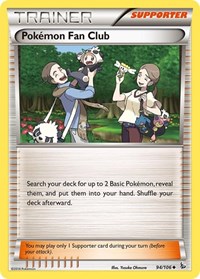 Pokemon Fan Club 94/106 Flashfire Reverse Holo Pokémon card