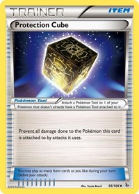 Protection Cube 95/106 Flashfire Reverse Holo Pokémon card