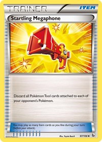 Startling Megaphone 97/106 Flashfire Reverse Holo Pokémon card