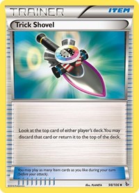 Trick Shovel 98/106 Flashfire Reverse Holo Pokémon card