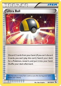 Ultra Ball 99/106 Flashfire Reverse Holo Pokémon card
