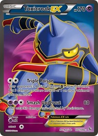 Toxicroak EX (102 Full Art) 102/106