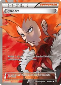Lysandre (104 Full Art) 104/106 Flashfire Pokémon card