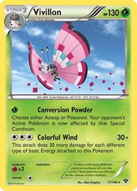 Vivillon (Meadow [Pink]) 17/146 · Reverse Holo