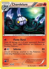 Chandelure 20/99 · Reverse Holo