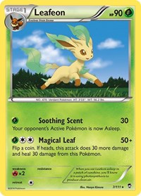Leafeon 7/111 · Reverse Holo