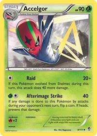 Accelgor 9/111 · Reverse Holo