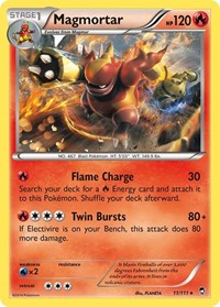 Magmortar 11/111 · Reverse Holo