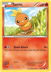 Torchic 12/111 · Reverse Holo