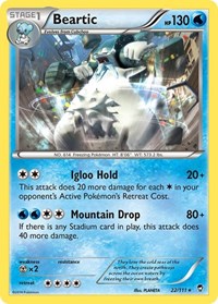 Beartic 22/111 · Reverse Holo