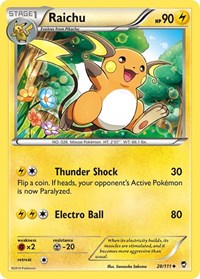 Raichu 28/111 · Reverse Holo