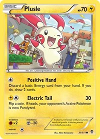 Plusle 31/111 · Reverse Holo