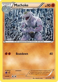 Machoke 45/111 · Reverse Holo