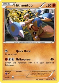 Hitmontop 49/111 · Reverse Holo