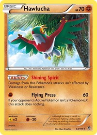 Hawlucha 63/111 · Reverse Holo