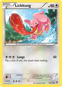 Lickitung 78/111 · Reverse Holo