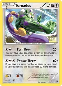 Tornadus 86/111 · Reverse Holo