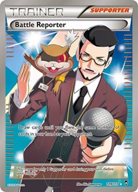 Battle Reporter (109 Full Art) 109/111 Furious Fists Pokémon card
