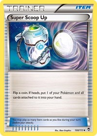 Super Scoop Up 100/111 Furious Fists Reverse Holo Pokémon card