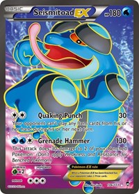 Seismitoad EX (106 Full Art) 106/111