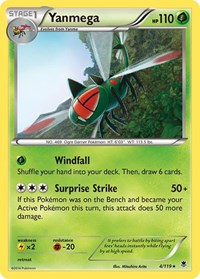 Yanmega 4/119 · Reverse Holo