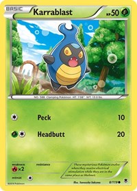 Karrablast 8/119 · Reverse Holo