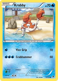 Krabby 13/119 · Reverse Holo