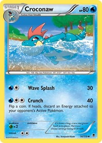 Croconaw 16/119 · Reverse Holo