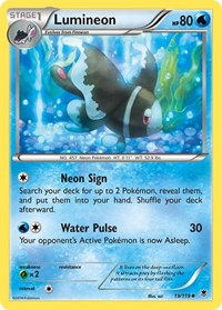 Lumineon 19/119 · Reverse Holo