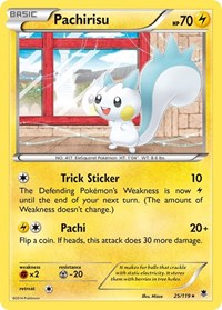 Pachirisu 25/119 · Reverse Holo