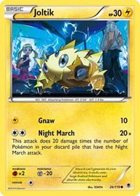 Joltik 26/119 · Reverse Holo