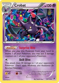 Crobat 33/119 · Reverse Holo