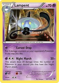 Lampent 42/119 · Reverse Holo